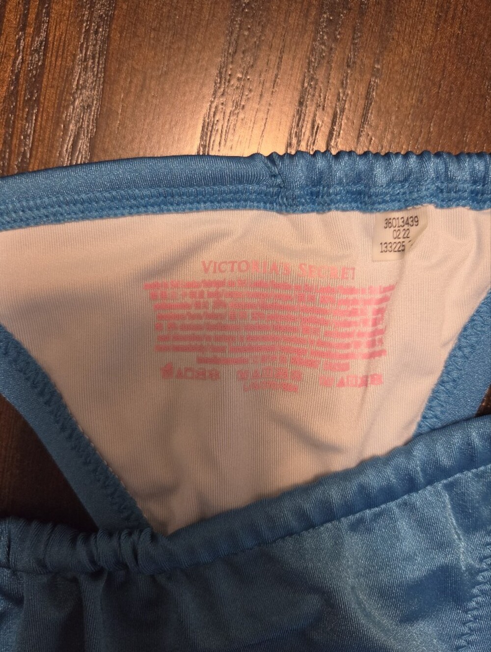 Victoria's Secret Sexy Blue Triangle String Bikini - Picture 3 of 3